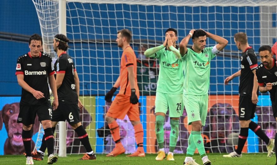 3:4! Borussia verliert bei Bayer Leverkusen