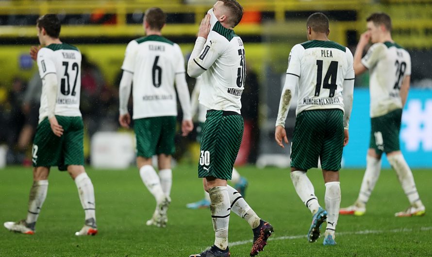 Borussia gegen Wolfsburg mit dem Rücken zur Wand