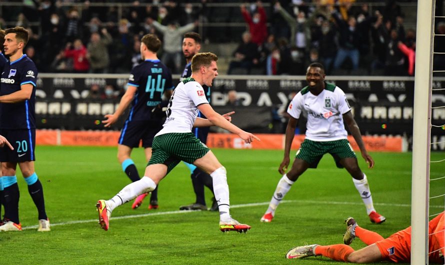 2:0! Borussia holt überlebenswichtigen Arbeitssieg gegen Hertha!