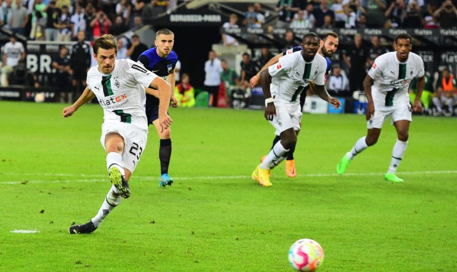 1:0! Borussia gelingt Arbeitssieg gegen Hertha BSC