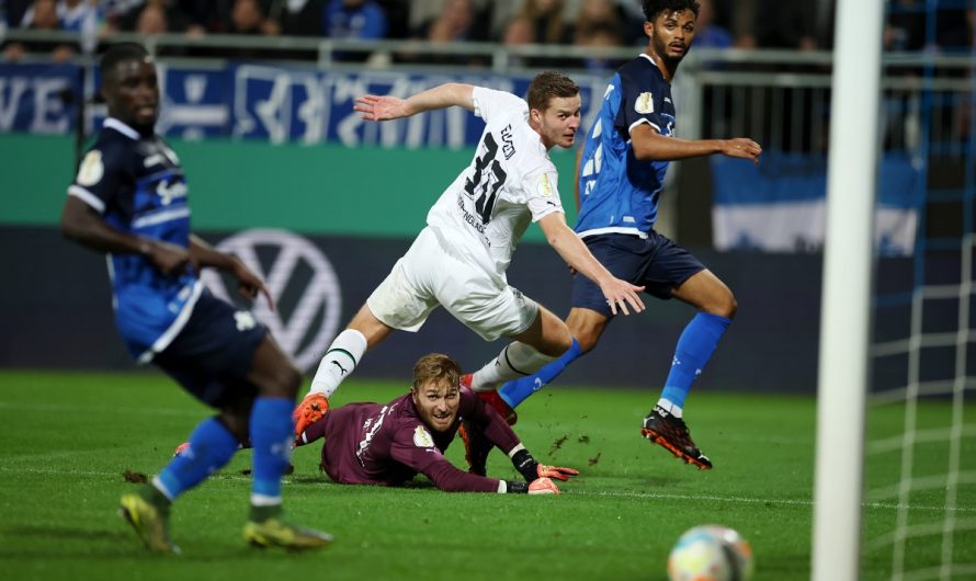 Ausgeschieden und zwei Verletzte: Borussias bitterer Pokalabend