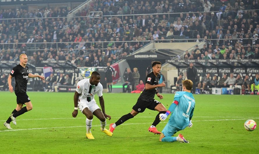 1:3! Borussia wird von Frankfurt ausgekontert
