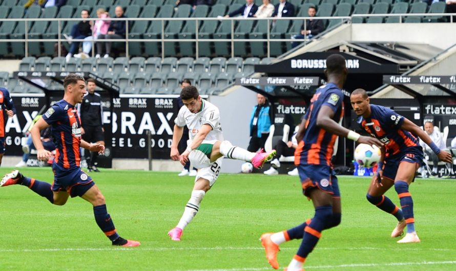 2:2! Borussia mit Remis gegen Montpellier