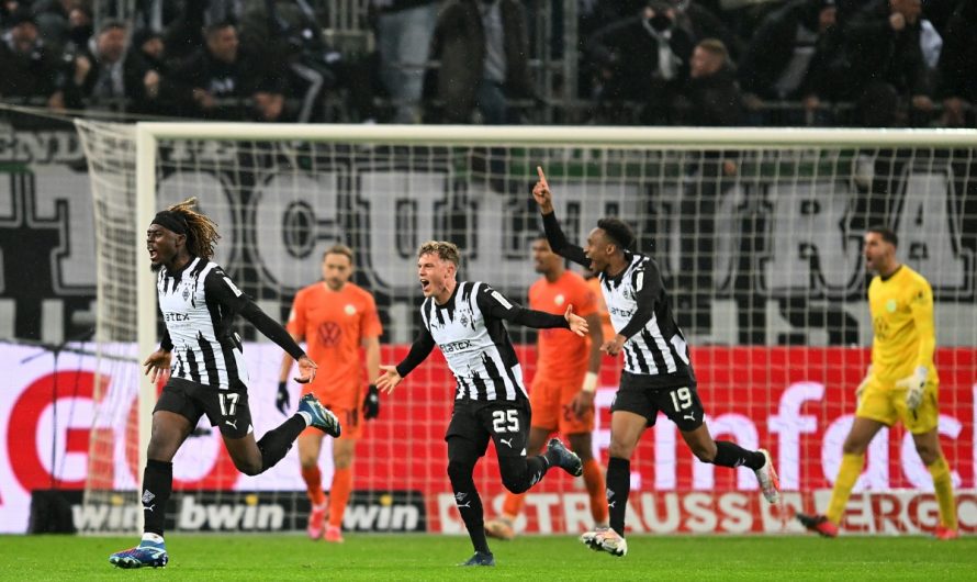 1:0 in Minute 120! Koné köpft Borussia ins Viertelfinale!