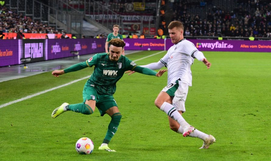 1:2! Enttäuschende Borussen verlieren gegen Augsburg