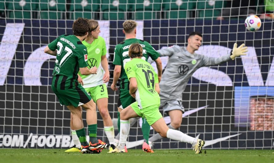 3:1! Borussia dreht das Spiel in Wolfsburg